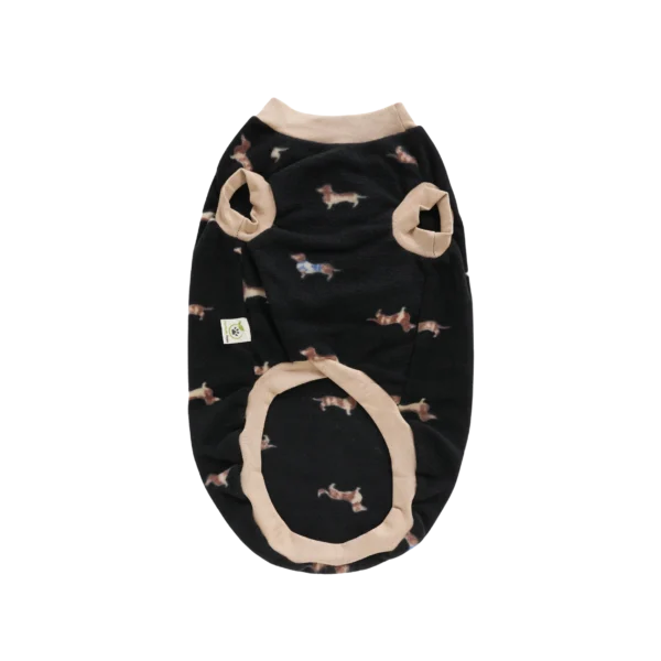 Köpekli Polar Sweatshirt - Görsel 2