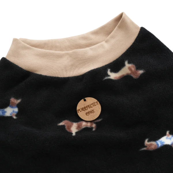 Köpekli Polar Sweatshirt - Görsel 3